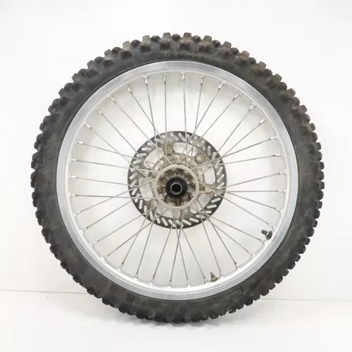 Kawasaki KX250F - Stock Front Wheel w/ Rotor and Spacers - 2005 KX 250F OEM
