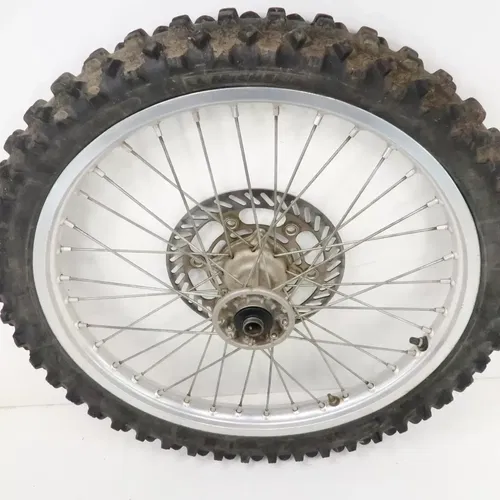 Kawasaki KX250F - Stock Front Wheel w/ Rotor and Spacers - 2005 KX 250F OEM