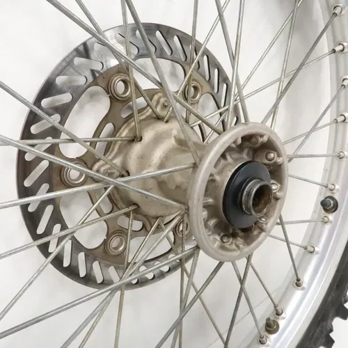 Kawasaki KX250F - Stock Front Wheel w/ Rotor and Spacers - 2005 KX 250F OEM