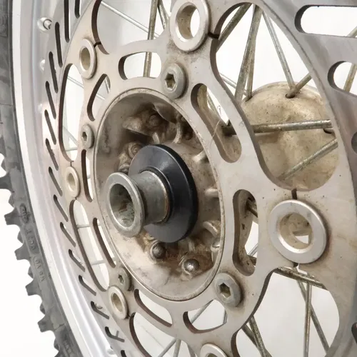 Kawasaki KX250F - Stock Front Wheel w/ Rotor and Spacers - 2005 KX 250F OEM