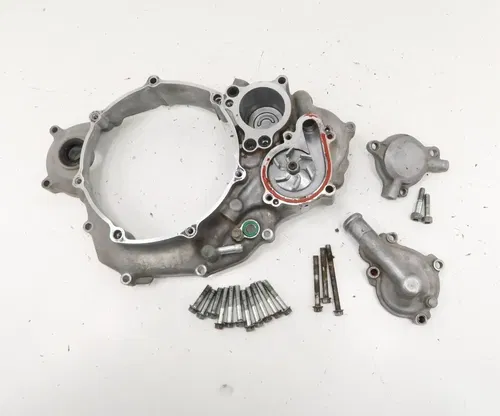 Yamaha YZ250F - Stock Inner Clutch Side Cover w/ Water Pump - 2006 YZ 250F OEM