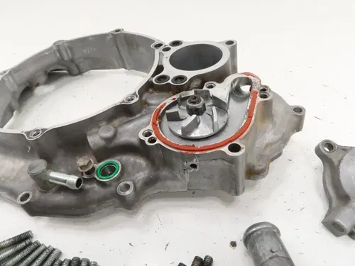 Yamaha YZ250F - Stock Inner Clutch Side Cover w/ Water Pump - 2006 YZ 250F OEM