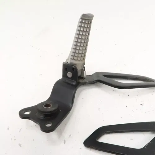 Suzuki DRZ400S - Stock Passenger Foot Peg Set w/ Brackets - 2006 DRZ 400 OEM