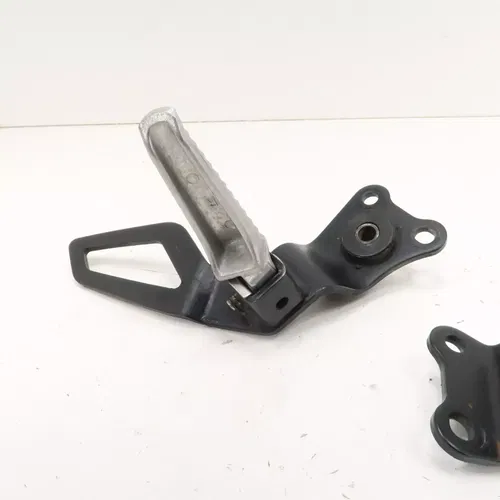 Suzuki DRZ400S - Stock Passenger Foot Peg Set w/ Brackets - 2006 DRZ 400 OEM