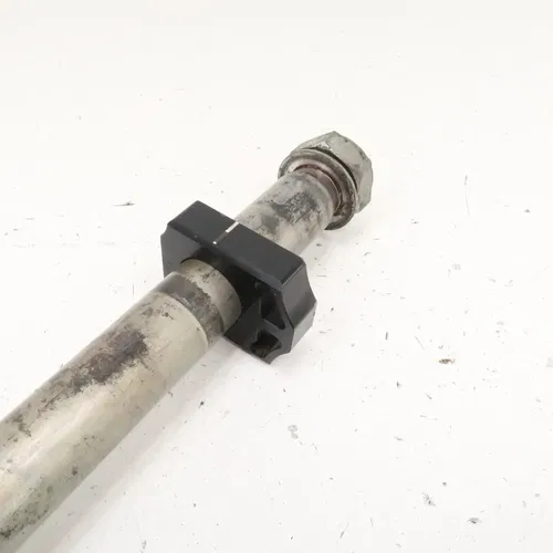 Honda CRF450R - Stock Rear Wheel Axle Bolt w/ Billet Blocks - 2013 CRF 450 OEM