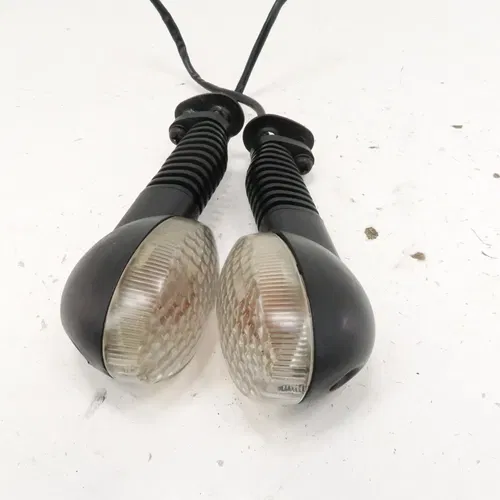 Kawasaki KLX250SF - Stock Front Turn Signals Indicators Set - 2009 KLX 250 OEM