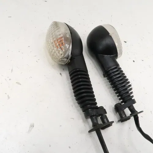 Kawasaki KLX250SF - Stock Front Turn Signals Indicators Set - 2009 KLX 250 OEM