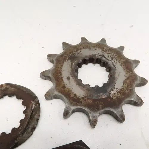 Yamaha YZ450F - Stock 13 Tooth Front Sprocket w/ Washer Nut - 2018 YZ450 OEM