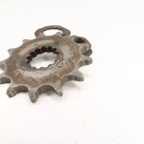 Yamaha YZ450F - Stock 13 Tooth Front Sprocket w/ Washer Nut - 2018 YZ450 OEM