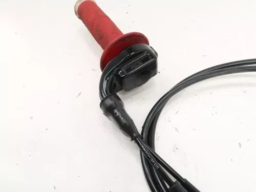 Suzuki RMZ450 - Stock Throttle Tube w/ Cables - 2014 RM-Z 450 OEM