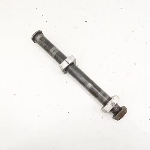 Honda CRF250R - Stock Rear Wheel Axle Bolt w/ Chain Blocks - 2006 CRF 250 OEM