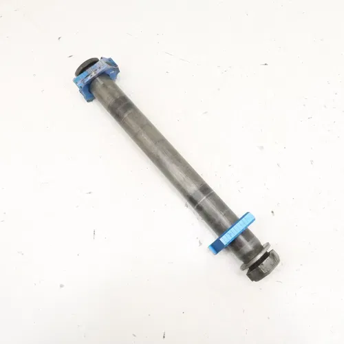 Yamaha YZ450F - Stock Rear Wheel Axle Bolt w/ Blocks - 2014 YZ450 OEM