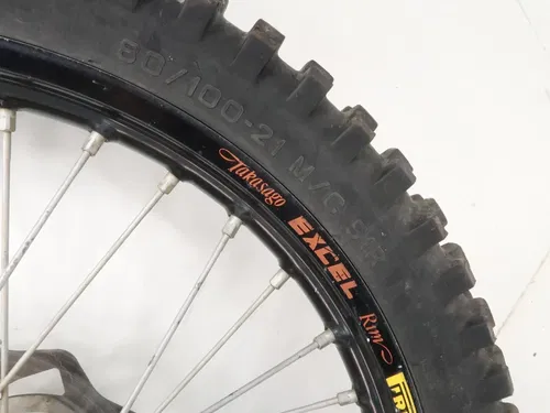 KTM 300XC - Stock 21 Front Wheel w/ Rotor and Spacers Complete - 2008 300 XC OEM