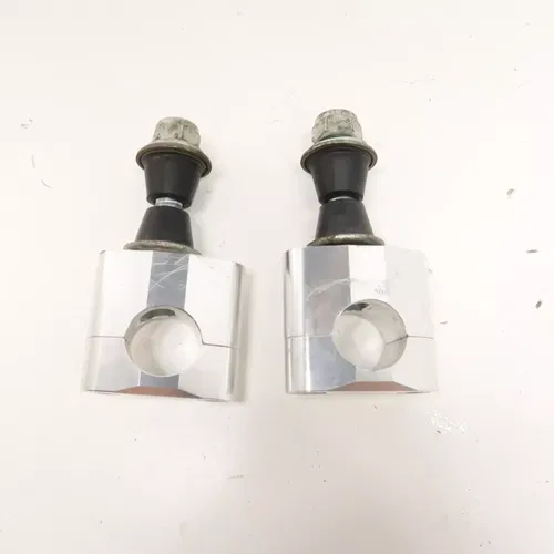 Honda CRF450R - Turner Billet Polished 1 1/8" Handlebar Clamps - 2008 CRF 450