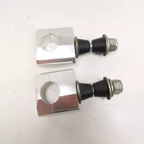 Honda CRF450R - Turner Billet Polished 1 1/8" Handlebar Clamps - 2008 CRF 450