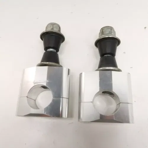 Honda CRF450R - Turner Billet Polished 1 1/8" Handlebar Clamps - 2008 CRF 450
