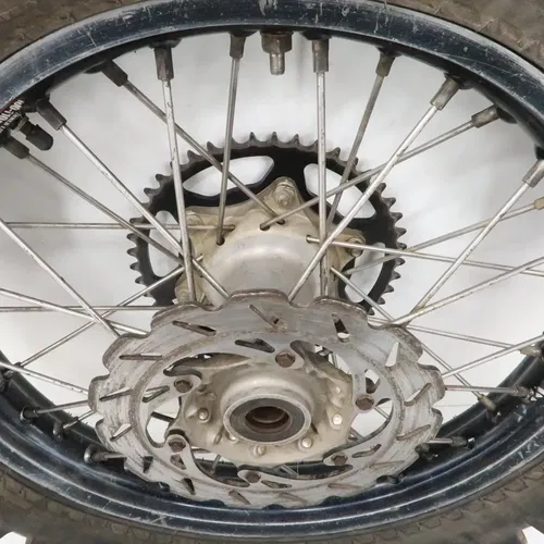 KTM 300XC - Stock 18" Rear Wheel Hub Rim Tire - NO BEARINGS - 2008 300 XC OEM
