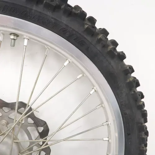 Suzuki RMZ450 - Stock Front Wheel w/ Rotor and Spacers - 2014 RM-Z 450 OEM