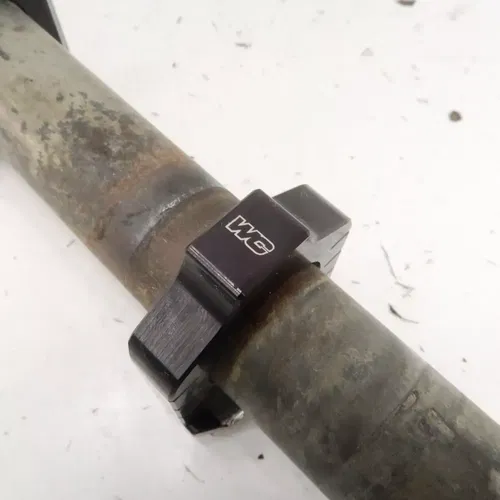 Suzuki RMX450Z - Stock Rear Axle w/ Works Connection Blocks - 2017 RMX 450 OEM