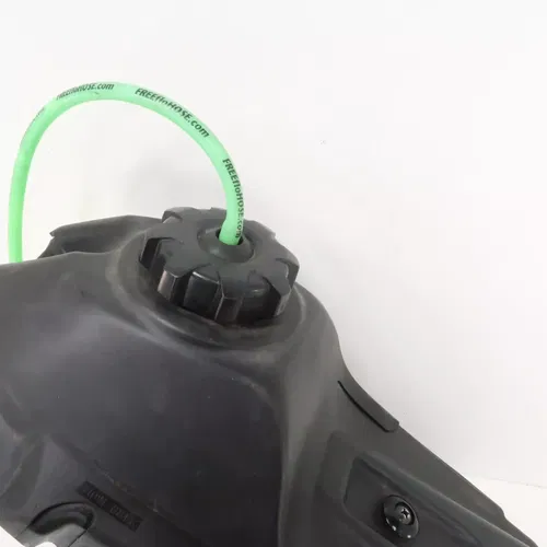 Kawasaki KLX450R - Stock Gas Fuel Tank w/ Cap and Strap - 2009 KLX 450 OEM