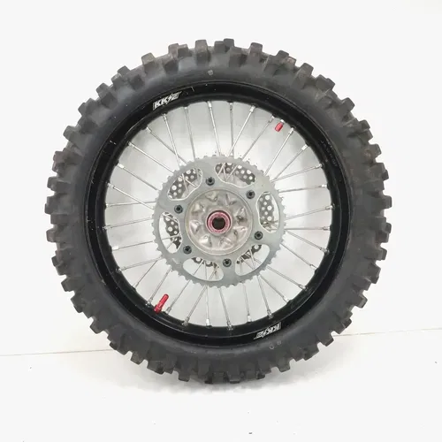 Honda CRF450R - Stock Rear Wheel Rotor Sprocket Black KKE Rim - 2009 CRF450 OEM