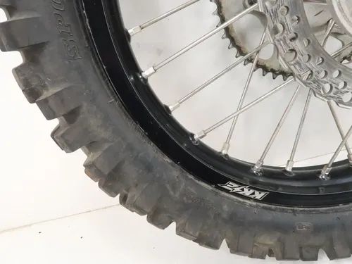 Honda CRF450R - Stock Rear Wheel Rotor Sprocket Black KKE Rim - 2009 CRF450 OEM
