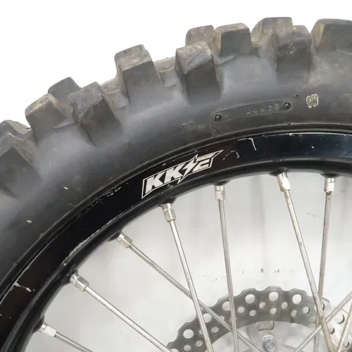 Honda CRF450R - Stock Rear Wheel Rotor Sprocket Black KKE Rim - 2009 CRF450 OEM