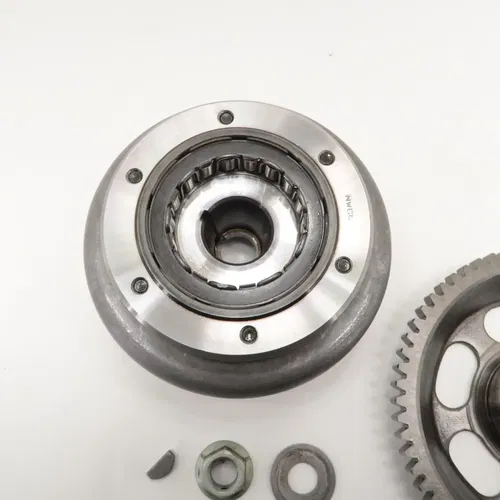 Suzuki DRZ400SM - Stock Flywheel w/ Oneway Starter Gear - 2006 DRZ 400 OEM