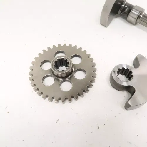Kawasaki KX450F - POLISHED Counterbalance Shaft Weight Gear - 2014 KX 450 OEM