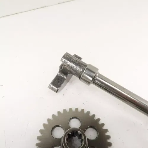 Kawasaki KX450F - POLISHED Counterbalance Shaft Weight Gear - 2014 KX 450 OEM