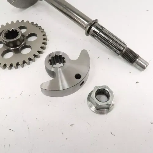 Kawasaki KX450F - POLISHED Counterbalance Shaft Weight Gear - 2014 KX 450 OEM