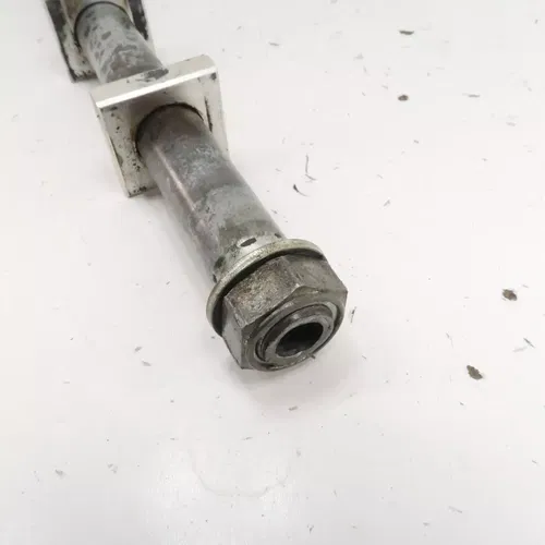 Yamaha YZ450F - Stock Rear Wheel Axle Bolt w/ Blocks - 2007 YZ450 OEM