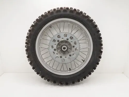 Yamaha WR400 - Stock 18" Rear Wheel w/ Sprocket Rotor Spacers - 2000 WR 400 OEM
