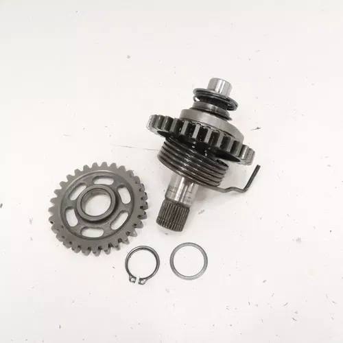 Yamaha YZ450F - Stock Kickstart Kicker Gear Shaft w/ Idler - 2015 YZ 450F OEM