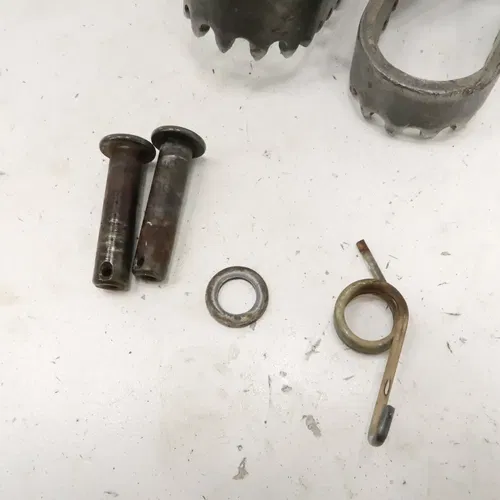 Suzuki DRZ 400 - Stock Foot Pegs Set - 2005 DR-Z 400S OEM