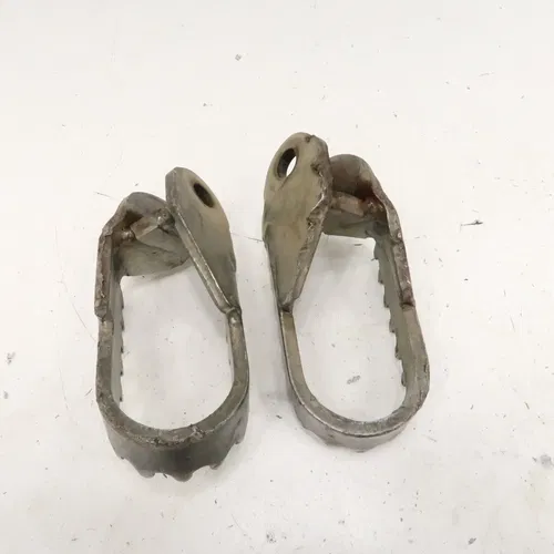 Suzuki DRZ 400 - Stock Foot Pegs Set - 2005 DR-Z 400S OEM