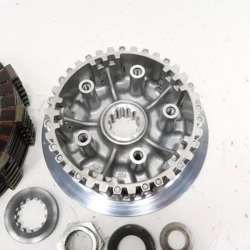 Kawasaki KX450F - Stock Clutch Kit Plates Springs Bolts Hub Rod - 2017 KX450 OEM