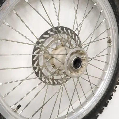Suzuki RM-Z450 - Stock Front Wheel w/ Disc Takasago Excel Rim - 2005 RMZ 450 OEM