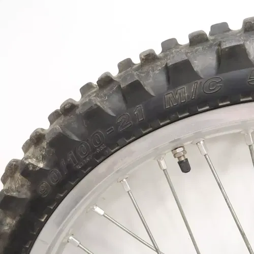 Suzuki RM-Z450 - Stock Front Wheel w/ Disc Takasago Excel Rim - 2005 RMZ 450 OEM