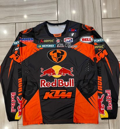 Cooper Webb #1 Race Worn Signed Thor MX Jersey