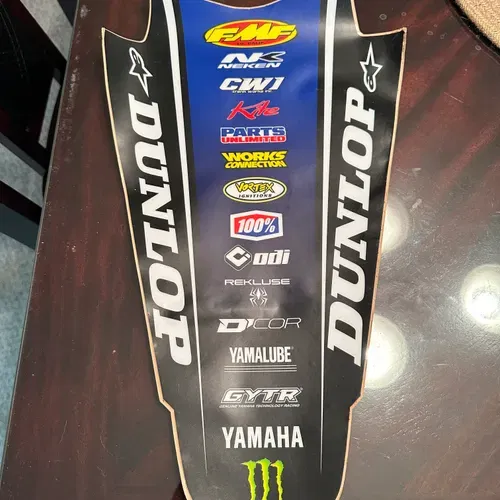 Nate Thrasher Rear Fender Decal