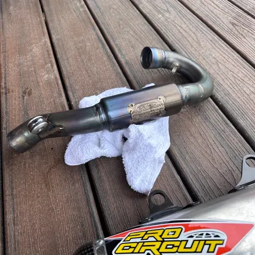 ktm, husqvarna, gas gas full pro circuit ti 6 exhaust 