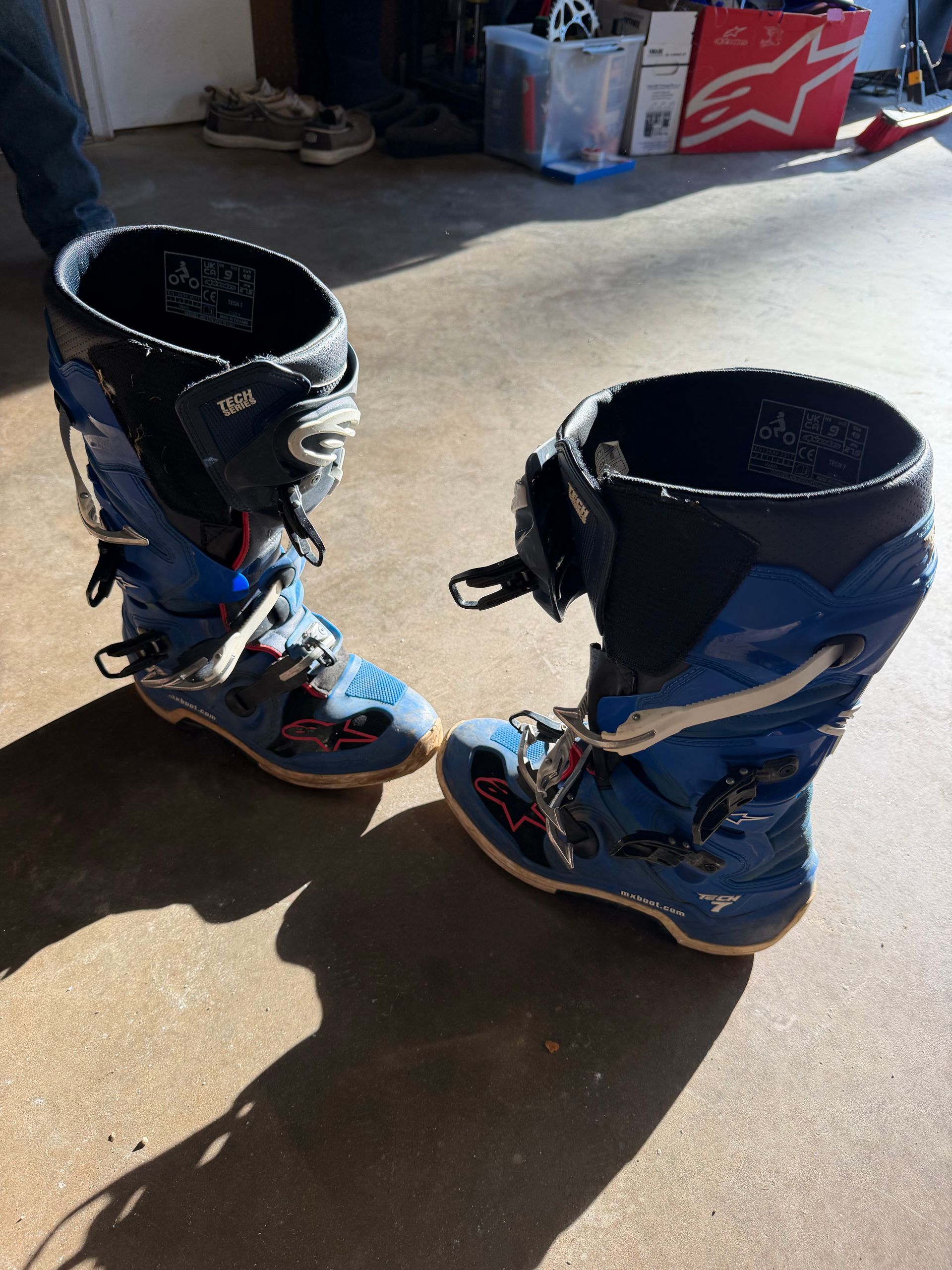 Alpinestars Tech 7 Motocross Boots Size 9