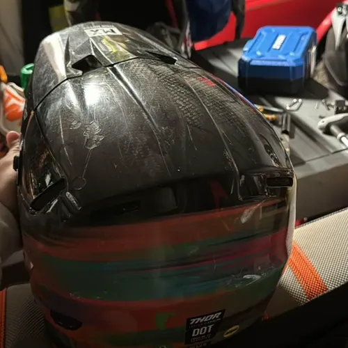 Thor Carbon Fiber Helmet.
