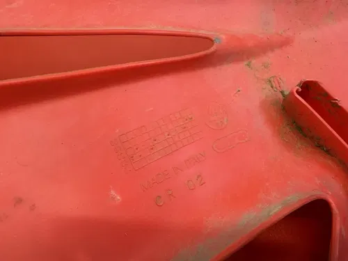 2002 Honda CR250R CR250 CR 250 Left Right Radiator Side Shroud Plastic