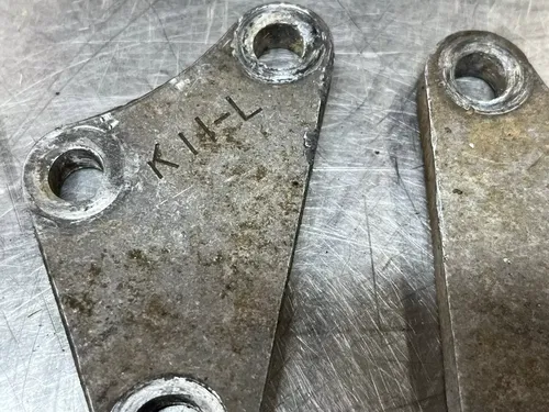 1993 Honda XR250L XR250 Front Engine Hanger Mounts Mount
