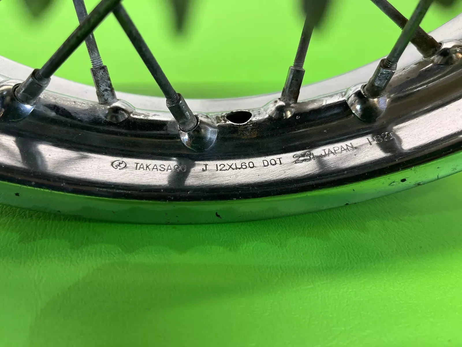 1983 Kawasaki KX60 Rear Wheel Hub Takasago