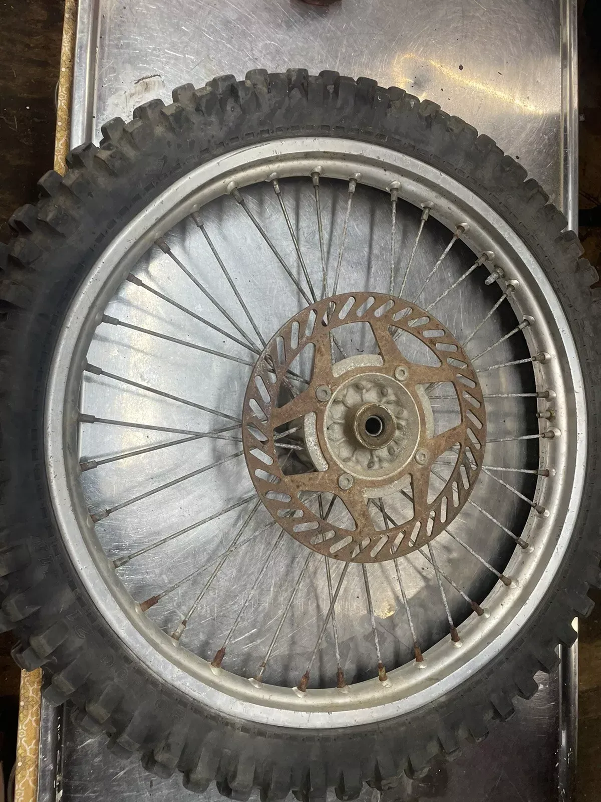 1991 Kawasaki KDX200 KDX 200 Front Wheel Rim DID
