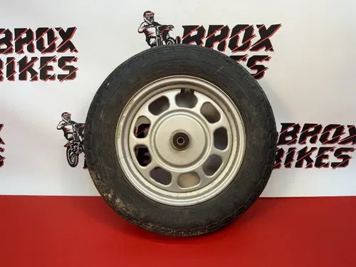 2005 Honda CH80 Elite 80 CH 85-07 Front Wheel Rim Tire Original OEM Silver