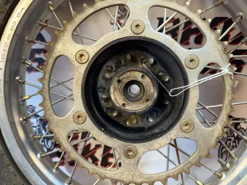 1991 Honda XR200R XR200 XR 200R 200 D.I.D OEM Rear Wheel Rim Hub